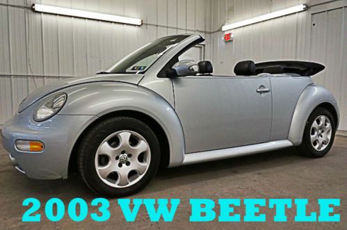 2003 vw beetle gls convert one owner 57k low miles leather lots of fun sporty!!!