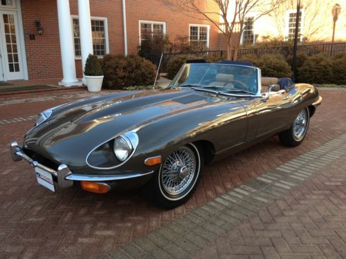 1969 jaguar xke series ii ots 4.2 roadster with 10,000 original miles unrestored