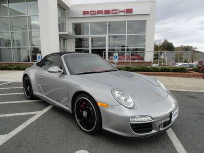 Porsche gts 911 cabrio cabriolet $0 down/$1484 a month manual xenon leather