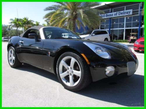 06 black manual:5-speed 2.4l i4 convertible *2 tone leather seats *low miles *fl