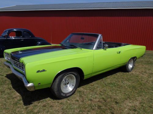 1968 plymouth satellite convertible ,road runner,gtx,very nice driver