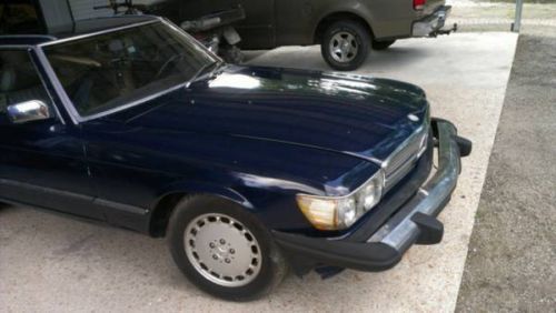 1987 mercedes-benz 560sl project car or resto candidate