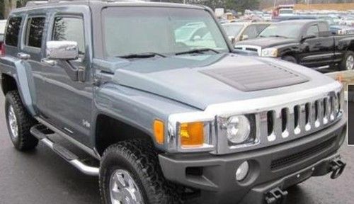 2006 hummer h3 luxury package loaded with chrome wheelsutility 4-door 3.5l