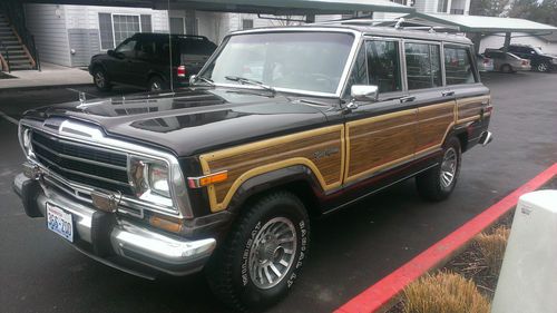 1990 jeep wagoneer original paint interior awesome cond like new drive anywhere