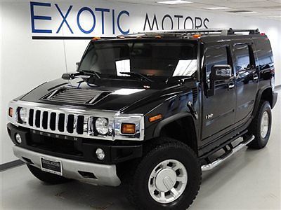2008 hummer h2 awd! htd-sts 3rd-row ent-pkg bose moonroof running-boards 1-owner