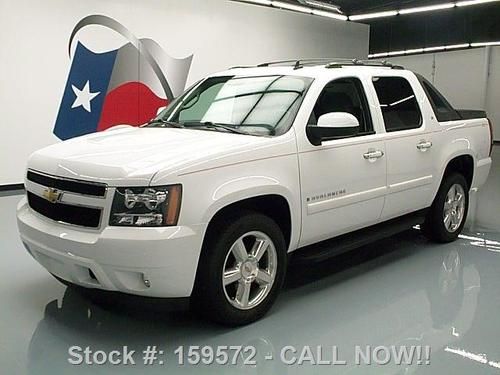 2009 chevy avalanche lt sunroof roof rack 20's only 44k texas direct auto