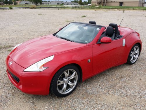 2010 nissan 370z roadster conv. 6 speed, heated and cooled seats