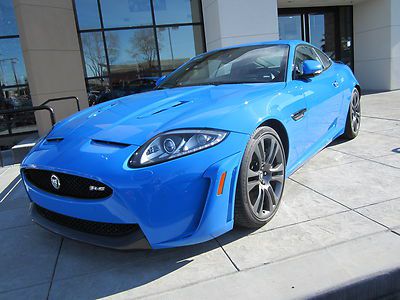 2012 jaguar xkr-s 550 bhp! supercharged, gt, blue, sport, hot