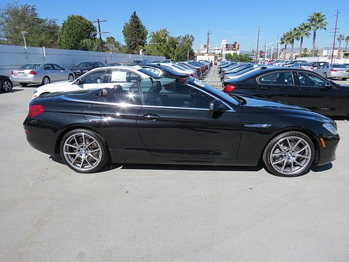 Bmw 650i convertible 650 drivers assistance luxury seating nr cpo warranty 100k
