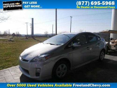 2010 prius one owner, low miles, serviced: no doc fees!