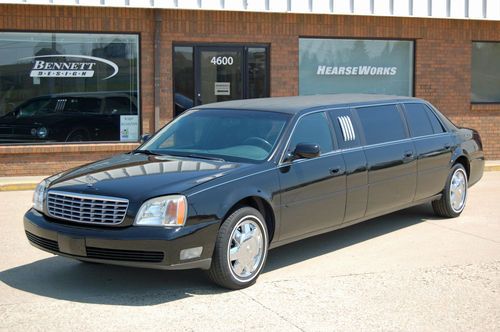 2004 cadillac 24-hour 64" six-door limousine by federal coach company