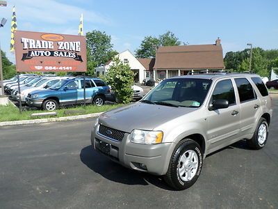 No reserve 2001 ford escape 4x4 leather sunroof real clean cold a/c