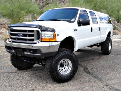 No reserve lifted 1999 f250 lariat crew cab 4x4 one owner low miles