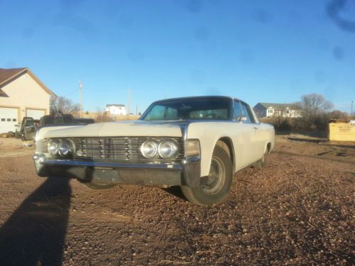 1965 lincoln continental project