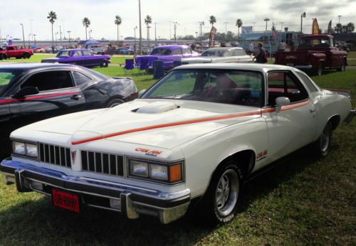 1977 pontiac can am canam 1 of 1,377 built low reserve #&#039;s match 58,000 miles