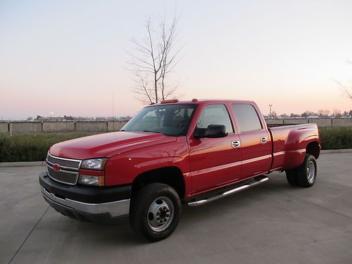 2005 chevy silverado 3500 diesel duramax dully heavy duty low reserve low miles