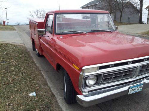 1976 ford f100 with utility bed, 83,000 original miles!!!!!
