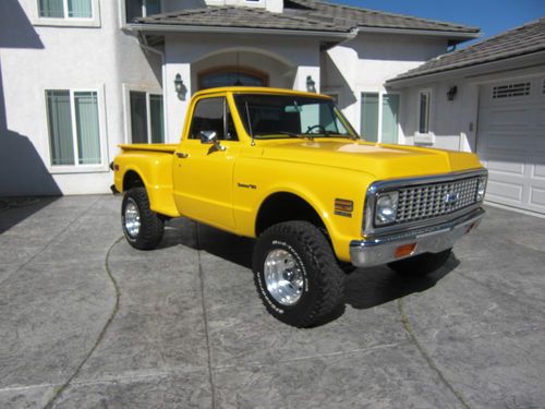 1971 chevy truck 4x4 short bed k10