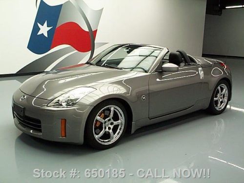 2007 nissan 350z touring roadster 6-spd leather nav 47k texas direct auto