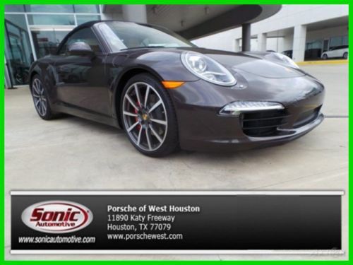 2012 s (2dr cabriolet carrera s) used certified 3.8l h6 24v automatic rwd
