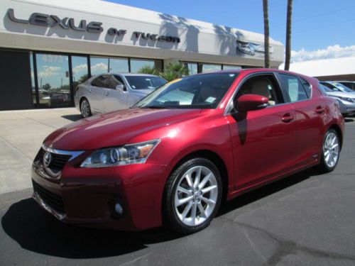 11 hybrid red automatic navigation sunroof miles:32k certified