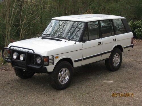 1983 range rover classic pre-us import rare no rust low miles original paint