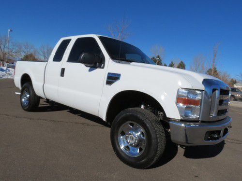 2008 ford f-250 supercab short bed 5.4 v8 xlt tow ready all pwr non smoker auto
