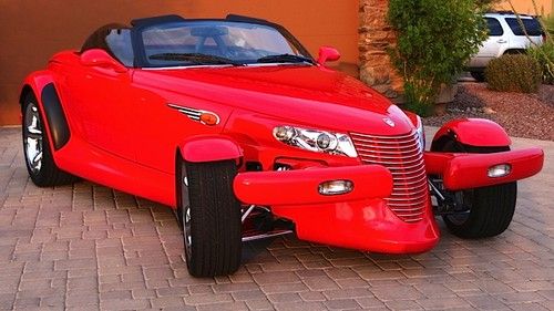 1999 plymouth prowler 1,500 miles, dressed w/custom polished stainless steel