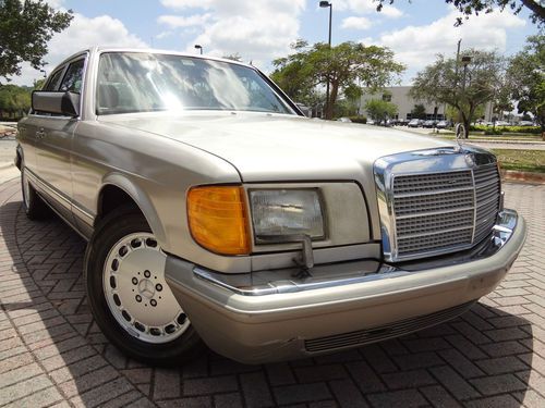 From sunny south florida presenting a 1991 mercedes benz 350 sd automatic