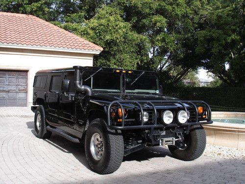 1997 hummer h1 wagon loaded with turbo diesel