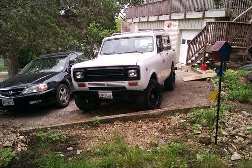 Rare 4wd 1980 international scout turbo diesel for sale