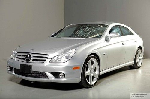 2008 mercedes benz cls63 amg sunroof leather 507+hp supercharged nav keygo pdc