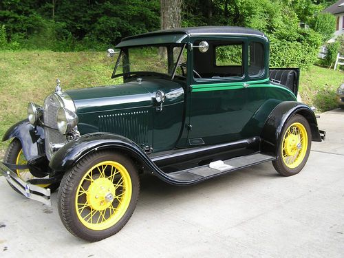 1929 model a ford with rumble seat