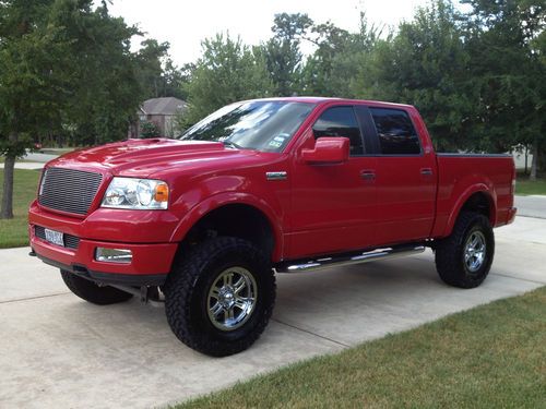2005 f150 fx4 lift,regency package, new tires-35 nitto,new shocks low miles