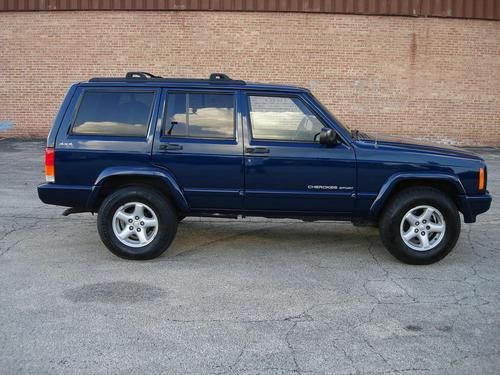 2001 jeep cherokee sport 4 x 4 limited alloys