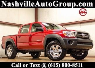 2009 red crew cab 4x4  low miles auto trans 4wd cloth cd player alloy wheels