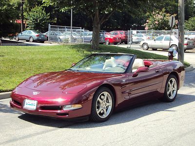 2003 chevrolet corvette convertible - 50th annv. ed, - bose - heads up display