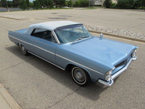 1963 pontiac catalina convertible -  389 cid/2bbl - same owner for past 35 years