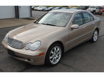 2004 mercedes c240 4matic all wheel drive vehicle luxury package flawless
