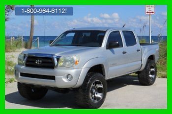 2008 toyota tacoma 4x4 quad cab v6 trd off road! lifted! one owner! must see! fl