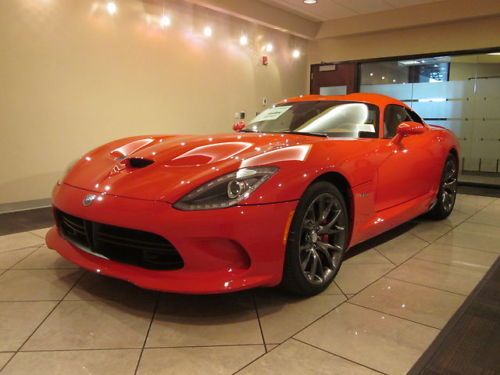 2013 viper srt gts coupe leather loaded with nav