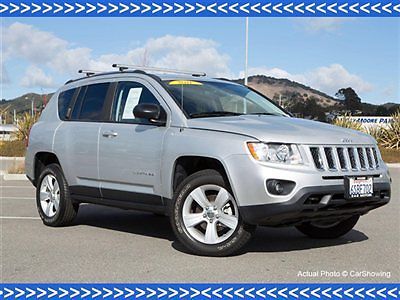2011 jeep compass awd: 6,300 miles!  offered by authorized mercedes-benz dealer