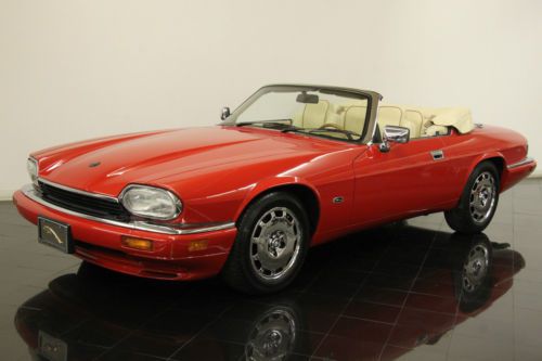 1996 jaguar xjs convertible 4.0l 6 cyl only 7624 miles final year time capsule