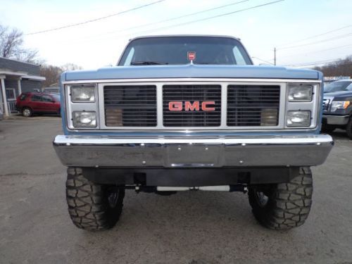 1986 gmc suburban sierra classic 1500 lifted low reserve one of a kind save