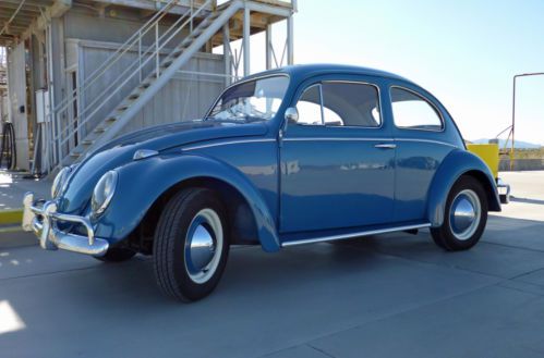 1962 vw beetle, fully restored