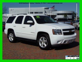 2007 chevrolet tahoe lt 97k miles*leather*3rd row*1owner clean carfax*we finance