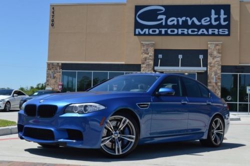 2013 bmw m5 * bang &amp; olufsen sound * exc cond * montego blue * $109k new * look!