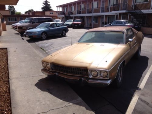 1973 plymouth satellite, running condition, california owned