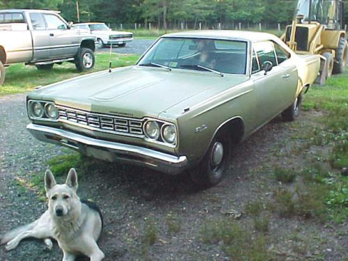 Mopar 1968 plymouth satellite 2dr 440 auto taged &amp; ready to go