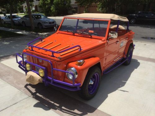 1974 vw thing - total restoration &amp; upgrade - very cool! - no reserve!